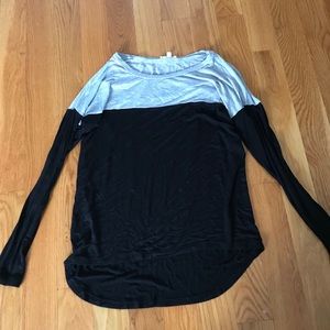 Block Color Long Sleeve Tee